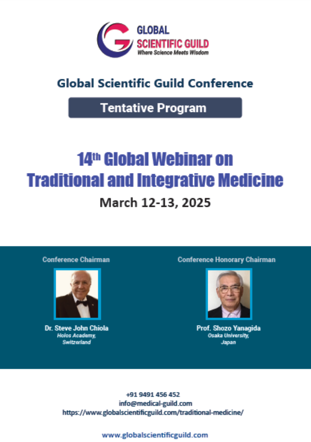 14ᵗʰ Global Webinar on Traditional and Integrative Medicine | Home